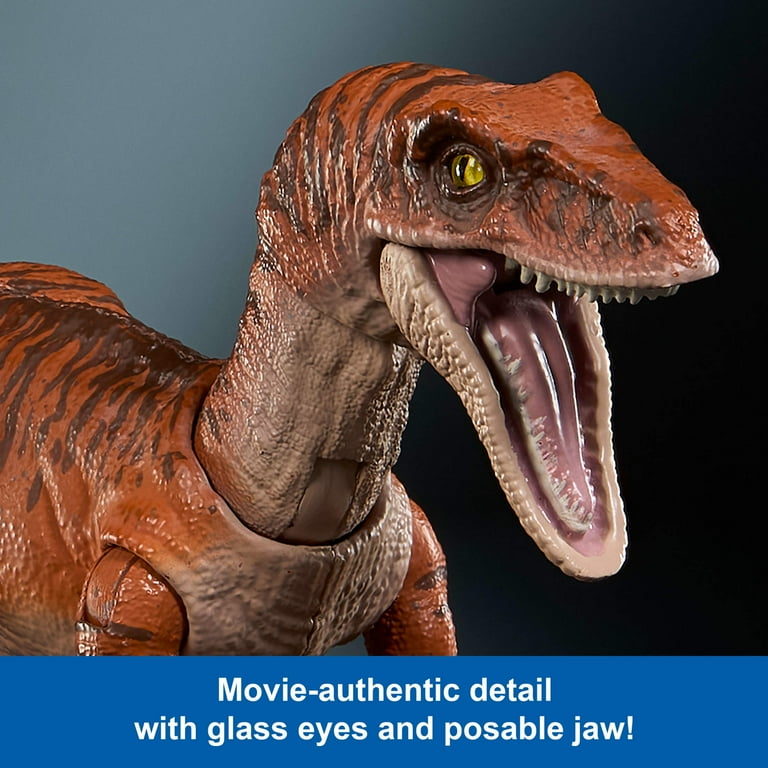 Jurassic World Hammond Collection Velociraptor Tiger Dinosaur