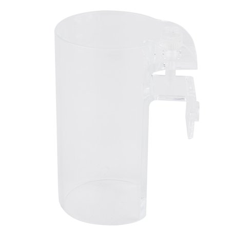 Magnetic Aquarium Feeder Clip - Transparent Acrylic Seaweed Clip For Fish Feeding & Health