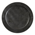 thumbnail image 3 of Saro Lifestyle Aluminum Charger Plates With Hammered Design (Set of 4) Graphite, 3 of 5