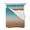 Teal Brown, variant on Quilts Full Size Bedding Set, Teal Brown Ombre Lightweight Quilted Comforter, Turquoise Gradient Modern Abstract Art Soft Reversible Bedspread Coverlet with Pillow Covers for All Season, 78" x 90"