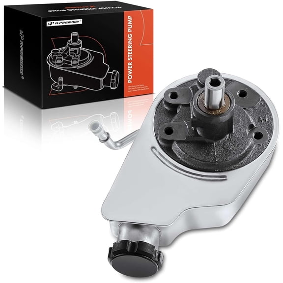 A-Premium Power Steering Pump, with Reservoir, Compatible with Chevrolet Silverado 1500, Suburban 1500, Tahoe, K2500 Suburban, Avalanche 1500, C2500 & GMC Sierra 1500, Yukon & Cadillac Escalade