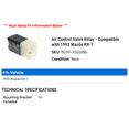 thumbnail image 2 of Sunroof Relay - Compatible with 1993 Mazda RX-7, 2 of 2