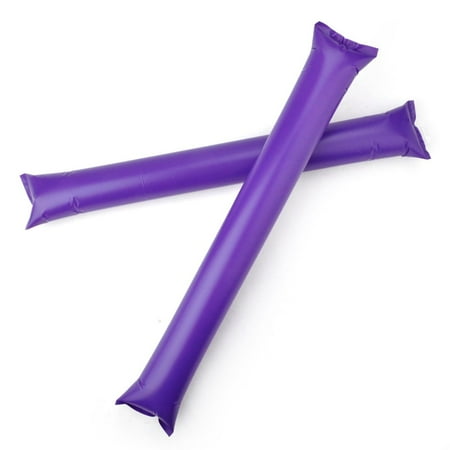GOGO Bam Bam Thunder Sticks, Cheerleading Outfit, Inflatable Noisemakers (Price / 50 Pairs)-Purple