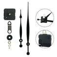 thumbnail image 6 of High Torque Long Shaft Clock Movement Mechanism with 8 Inch Long Spade Hands,Quartz Clock Movement Replacement, Long and Short Shaft Wall Clock Mechanism Parts Motor Replacement DIY Repair Parts Black, 6 of 11