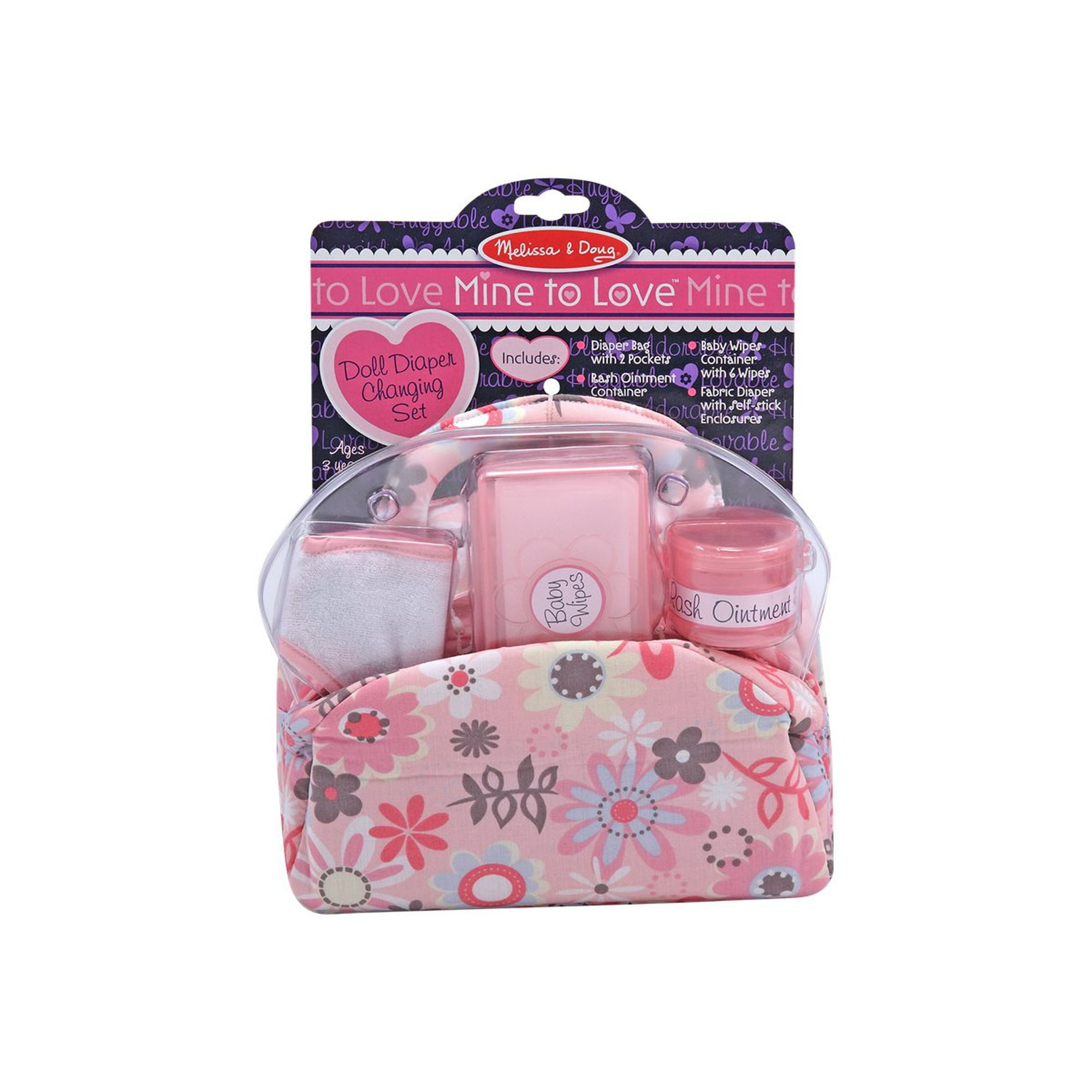 Melissa Doug Mine to Love Doll Diaper Changing Set Walmart