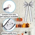 thumbnail image 4 of TOOPTY Halloween Wired Ribbon with Ghost and Pumpkin Prints, DIY Decorative Ribbon for Crafts, Wreaths, and Party Bows, 4 of 6