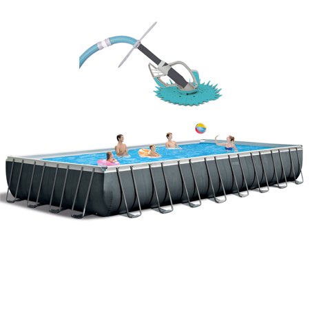 rectangular swimming pools with pump