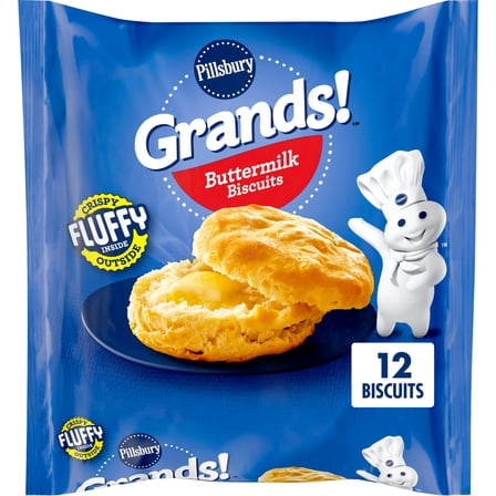 Pillsbury Grands! Buttermilk Biscuits Frozen Dough, 12 ct., 25 oz.
