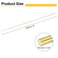 thumbnail image 2 of 20Pcs Brass Round Rods, 1.2mm OD x 200mm Length Solid Stock Lathe Bar for Crafts, 2 of 6