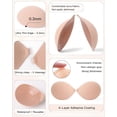 thumbnail image 5 of 2026 2 Pack Push Up Sticky Bra, Adhesive Strapless Bra for Women, Invisible Backless Bra with Reusable Nipple Covers for Backless Dresses, 5 of 7