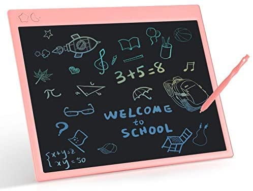4.5inch LCD Writing Tablet,Multi-Functional Ultra-thin Writing Drawing Notebook Board Handwriting Board Electronic Writing &Drawing Doodle Board for Children/Kids Memo List Reminder Note Black