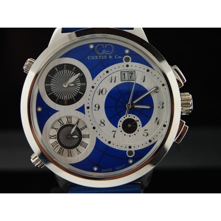 NEW CURTIS & CO BIG TIME WORLD 4 TM ZN WATCH JOE RODEO - Walmart.com