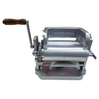 Made in Mexico Polished Authentic Mexican Prensa De Tortilla Press Maker  Cast Aluminum 6 Traditional Tortilladora 