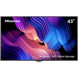43” 4K UHD Digital Signage Display - 24/7 Operation . Hisense Commercial  Display