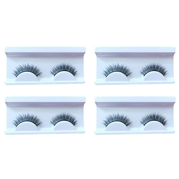 Pestañas magnéticas largas, reutilizables, de visón sintético, espectaculares, estilo ojo de gato.