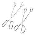 thumbnail image 3 of Pinzas para alimentos Pinzas de tijera de acero inoxidable Mango Cocina Barbacoa Utensilios de cocina 2pcs / set Monstrate HA004934-00B, 3 of 7