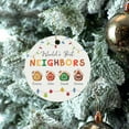 thumbnail image 6 of A Good Neighbor is A Welcome Blessing Ornament, Customized Neighbor Ornament Christmas 2025, Personalized Neighbors Ornament with Name, Gifts for Neighbor, Custom Neighbor Ornament Christmas QNuxWf, 6 of 6