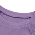 thumbnail image 7 of OGLCCG Girls' Sweaters Cable Knit Long Sleeve Pullover Sweater Casual Kids Fall Winter Crew Neck Jumper Top(Purple,7-8 Years), 7 of 7