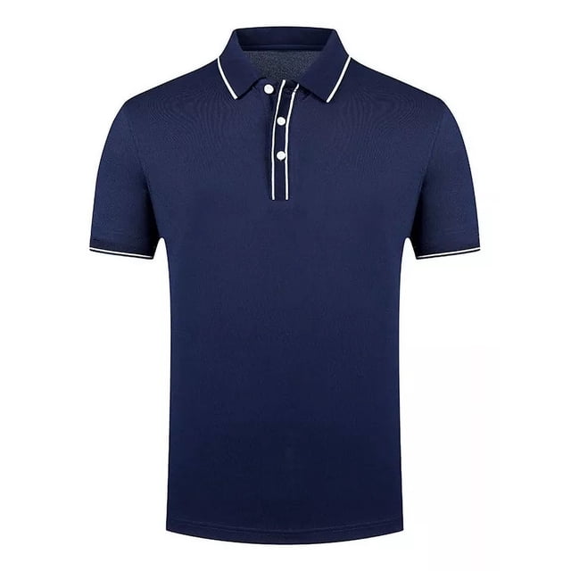 Playera Tipo Polo Manga Corta Casual Elástica Para Hombre