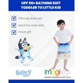 thumbnail image 2 of Bañador Bluey Bingo para niños pequeños 3T con UVB 50+, 2 of 6