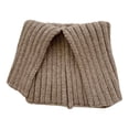 thumbnail image 2 of Bufanda de punto para el cuello, bufandas de invierno para mujer y hombre, polaina para el cuello, bufanda de esquí, chal para correr, motociclismo, Café, 2 of 8