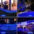 thumbnail image 4 of Asisol Christmas LED Rope Lights Indoor Outdoor, Battery Operated 23ft 50 LED Waterproof String Lights 8 Modes Lighting with Remote for Christmas Party Garden Home Decoration, 4 of 9