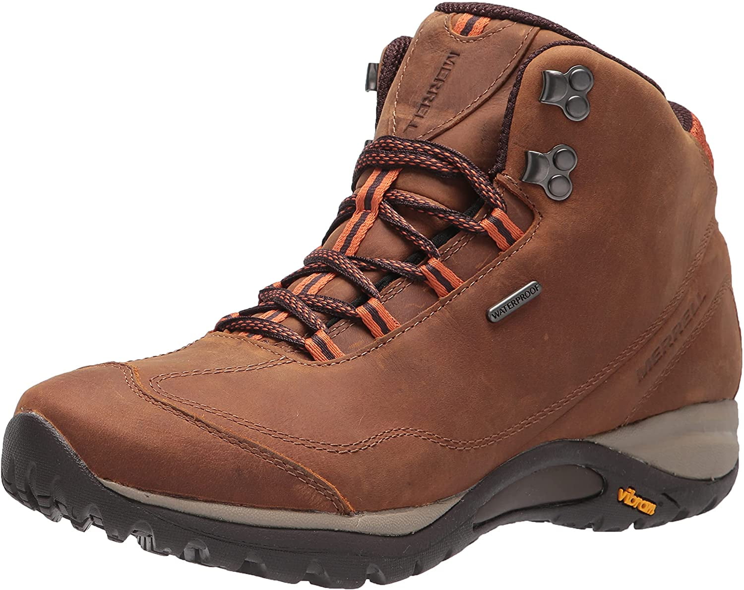 Merrell Womens Siren Traveller 3 Mid Waterproof Hiking Boot 9 Tan Walmart Com