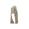 thumbnail image 3 of Camisa George Para Hombre Cuadros Grandes Manga Corta Talla M Beige con Negro, 3 of 4