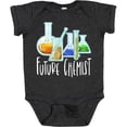 thumbnail image 3 of Inktastic Future Chemist with Beakers, Test Tubes and Formulas Boys or Girls Baby Bodysuit, 3 of 5