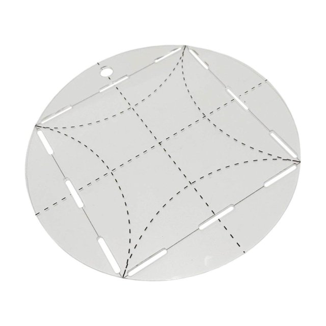 Baohd Gabarit de Courtepointe Cadre en ARC Patchwork Transparent pour Dessin