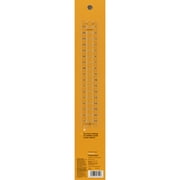 Fiskars 3 x 18 Acrylic Sewing Rulerwith Gridlines, Measuring Tool