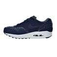 thumbnail image 4 of Mens Nike Air Max 1 Woven Midnight Navy Black 725232-400, 4 of 6