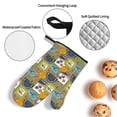 thumbnail image 3 of Naloa Hawaiian Style Oven Mitts and Pot Holders 4 pcs Set, Cooking Baking Grilling Kitchen Oven Glove for Cooking, 3 of 6