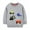 Grey, variant on XIMIN Toddler Boys Garbage Sweatshirts Monster Truck Pullover Long Sleeve Shirt Pullover Sweater Clothes Top Shirt Toddler Kids Christmas Outfits