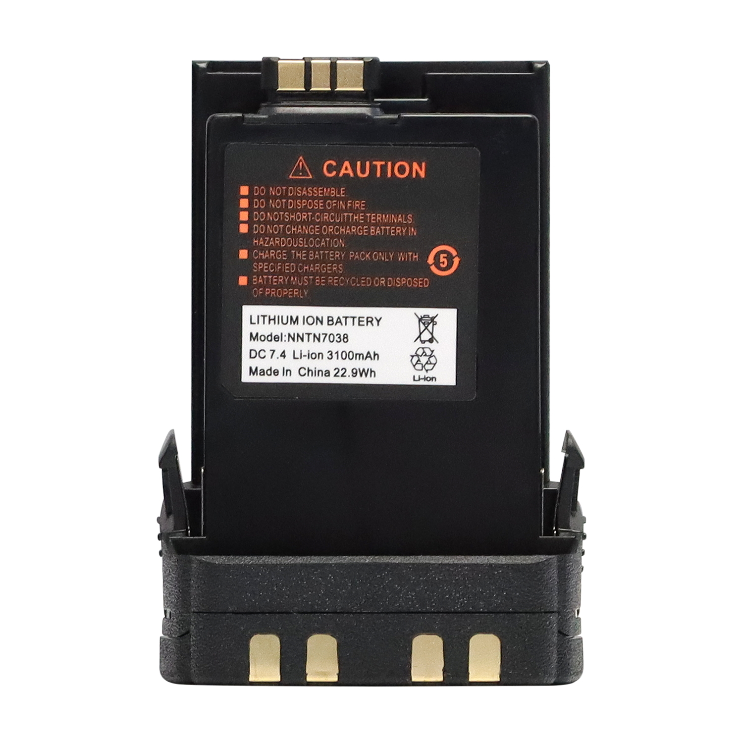 NNTN7038 NNTN7033 NNTN7034 3100mAh Li-ion Battery For Motorola APX6000 APX7000 APX8000 Portable Two Way Radio Replacement Battery H98UCH9PW7AN VHF Bluetooth Radio