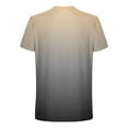 thumbnail image 5 of Oalirro Men Print Short Sleeve Round Neck T-shirt Casual Fashion Short Sleeve, 5 of 5