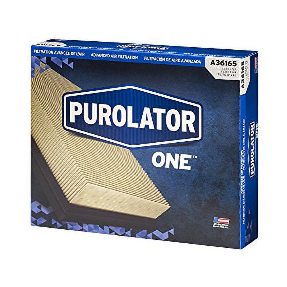 Purolator A36165 PurolatorONE Advanced Air Filter Fits select: 2011-2020  DODGE GRAND CARAVAN, 2011-2016 CHRYSLER TOWN & COUNTRY