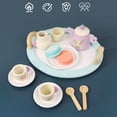 thumbnail image 4 of figatia Simulation Afternoon Tea Toy Role Play Toy Dessert Teacups Tea Game Kids Pretend, 4 of 9