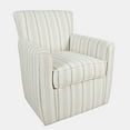 thumbnail image 3 of Jofran Blakely Harper Contemporary Traditional Swivel Accent Chair, 3 of 8
