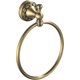 thumbnail image 1 of Towel Ring Antique Brass Hanger Hand Towel Holder for Bathroom Kitchen Accessories Wall Mounted,Pattern Carving Design, 1 of 4
