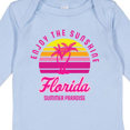 thumbnail image 4 of Inktastic Enjoy The Sunshine Florida Summer Paradise Boys or Girls Long Sleeve Baby Bodysuit, 4 of 5