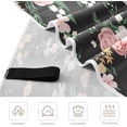 thumbnail image 2 of Coolnut Small Garden Flowers Beach Towel Super Soft Microfiber Sand Free Beach Towels, Oversized Camping Pool Towel, Lightweight, Breathable & Quick Dry Towels, 30x60in Washcloth Gift, 2 of 7