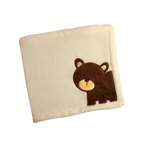 Carter's - Friends - Applique Coral Fleece Blanket