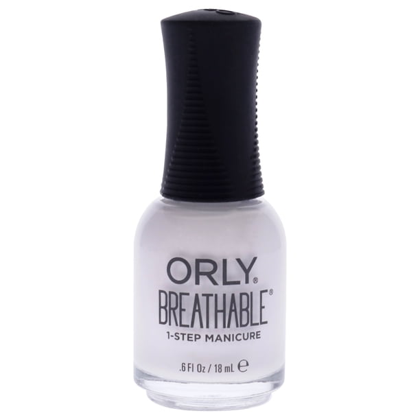 Esmalte de uñas Orly Tratamiento transpirable Plus Color - 20908 Barely There 0.6oz