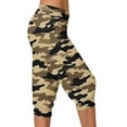 thumbnail image 2 of Penkiiy Women's Joggers Pants Baggy Lightweight Camouflage Capri Pants Running Workout Athletic Cropped Sports Pants Soft Lounge Pajams Pants XL Multicolor, 2 of 6