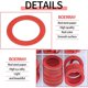 thumbnail image 4 of 600pcs Fibre Washer Assorted Kit 12 Size Red Steel Paper Fiber Flat Washer Kit Flat Ring Seal Assortment Kit, 4 of 5