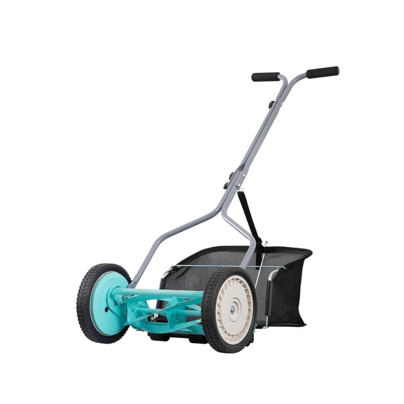 American Lawn Mower Company 1304-14GC 14-Inch 5-Blade Reel Lawn Mower, with Grass Catcher