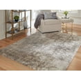 thumbnail image 3 of Signature Design by Ashley Pearidge Casual 7'11" x 10' Machine Woven Cloudy Abstract Pattern Large Area Rug, High Pile, Brown, Beige, Gray, & White, 3 of 4