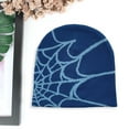 thumbnail image 4 of Tuque d'Hiver Imprimé Toile d'Araignée Tricotée Unisexe Bonnet Fête d'Halloween Casquette Haute Élasticité Anti-Rétrécissement Couleur Contrastante Extérieur Résistant au Froid Tuque de Cyclisme, 4 of 9