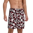 thumbnail image 2 of Sikiie French Bulldog1 Mens Pajama Shorts, Lightweight Lounge Pant with Pockets Soft Sleep Pj Shorts for MenMedium, 2 of 6